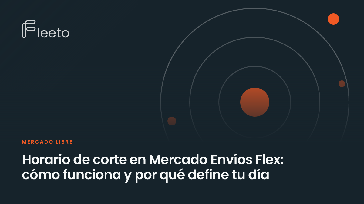 Portada del artículo sobre el horario de corte en Mercado Envíos Flex